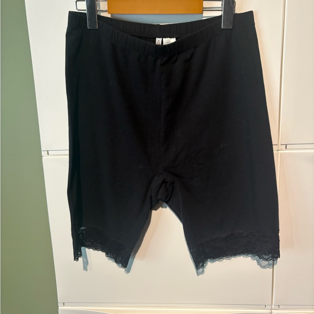 Addition Elle Black Bike Shorts